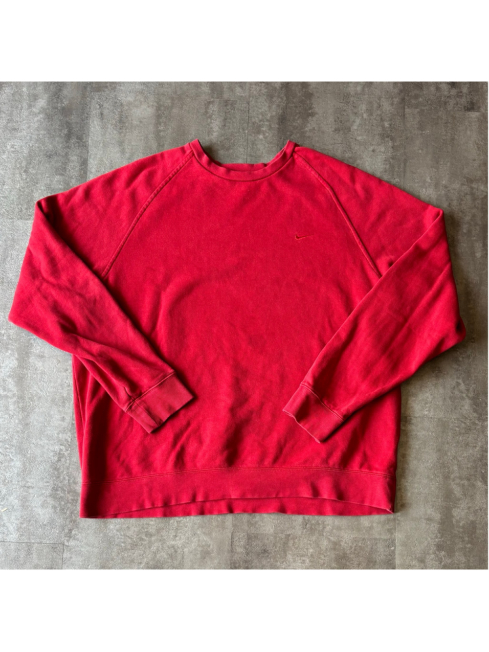 Y2K Nike Crewneck Sweatshirt Mens XL Red